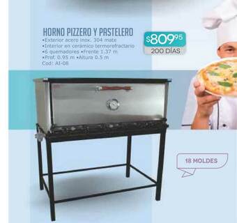 Cuotas del Sur Horno Pizzero Y Pastelero Ai-08 oferta