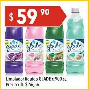 Hergo Glade Limpiador Líquido x 900cc oferta