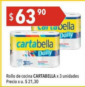 Hergo Cartabella Rollo De Cocina x 3 unidades oferta