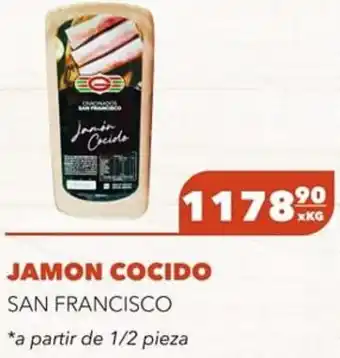 El Milagro Mayorista Jamon Cocido San Francisco oferta