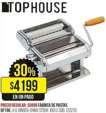Coto Fábrica de Pastas QF 150 oferta