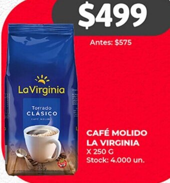 Supermercados Tadicor Café Molido La Virginia 250g oferta