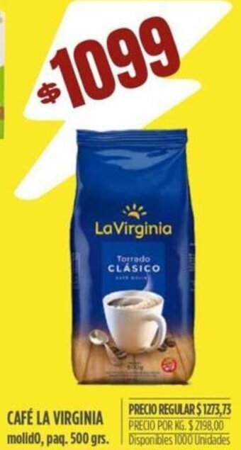 Supermercados Vea Café La Virginia 500g oferta