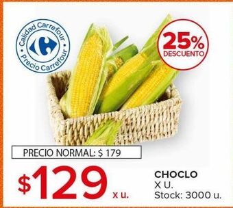 Carrefour Maxi Choclo x un oferta