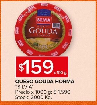 Carrefour Maxi Queso gouda horma silva 100g oferta