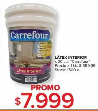 Carrefour Maxi Látex interior carrefour 20lt oferta