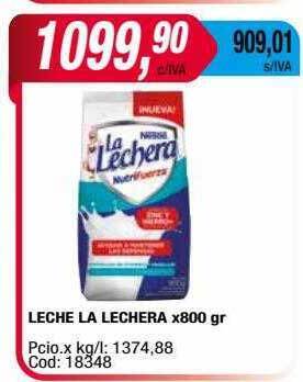 Maxiconsumo Leche la lechera oferta