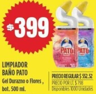 Supermercados Vea Limpiador Baño Pato 500ml oferta