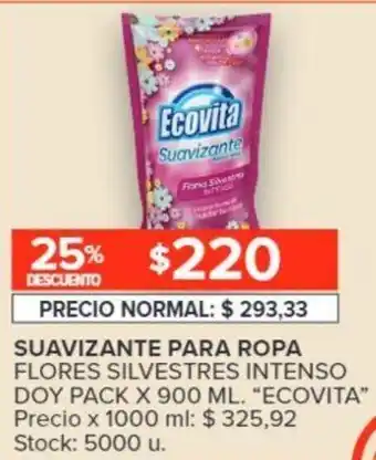 Carrefour Ecovita Suavizante para Ropa 900ml oferta