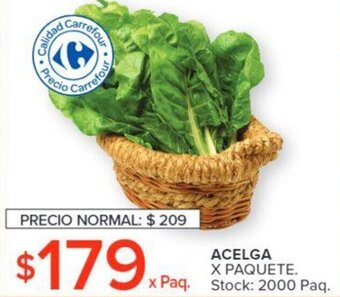 Carrefour Acelga oferta
