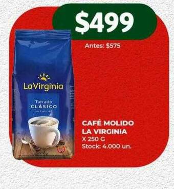 Super MAMI Café molido la virginia oferta