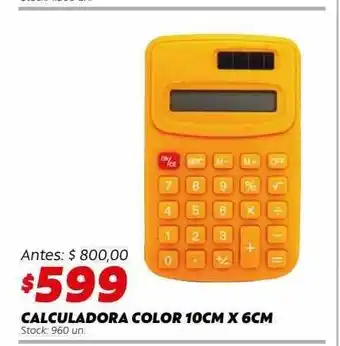 Ferniplast Calculadora color 10cm x 6cm oferta