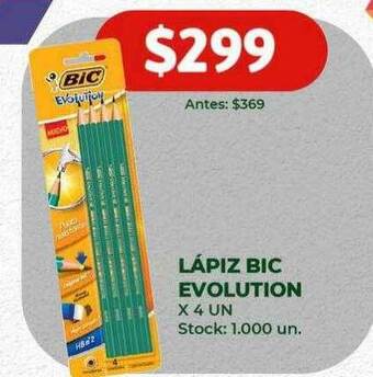 Super MAMI Lápiz bic evolution oferta