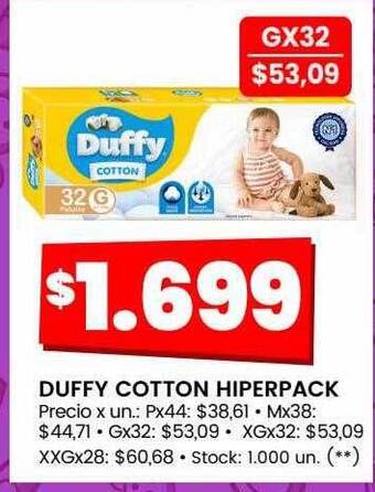 Changomas Duffy cotton hiperpack oferta