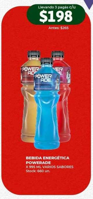 Bebida energética powerade