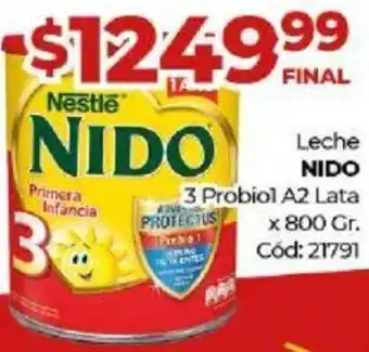 Diarco Leche Nido 3 Probiol A2 Lata 800g oferta