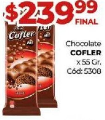 Diarco Chocolate Cofler 55g oferta
