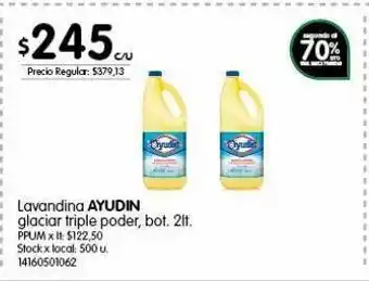 Jumbo Lavandina ayudin 2lt oferta