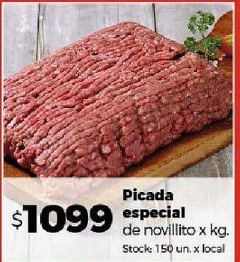 Disco Picada especial de novillito x kg oferta