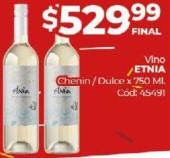 Diarco Vino Etnia 750ml oferta