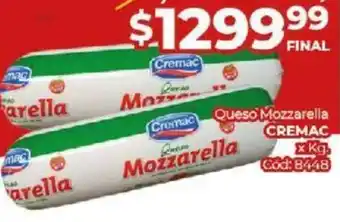 Diarco Queso Mozzarella Cremac oferta
