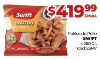 Diarco Palitos de Pollo Swift 260g oferta