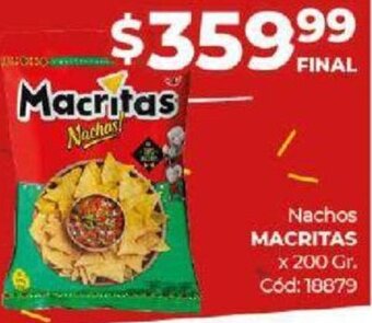Diarco Nachos Macritas 200g oferta