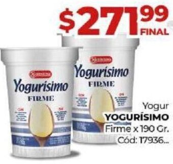 Diarco Yogur Yogurísimo 190g oferta