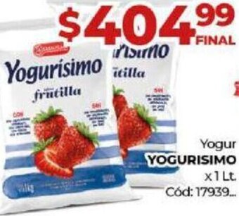 Diarco Yogur Yogurisimo 1L oferta