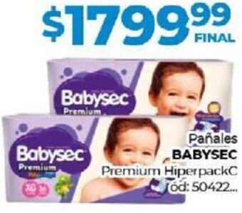 Diarco Pañales Babysec oferta