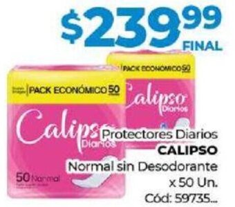 Diarco Protectores Diarios Calipso 50un oferta