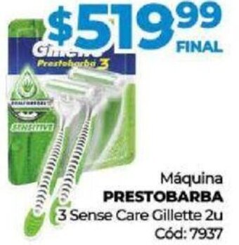 Diarco Máquina Prestobarba 2u oferta