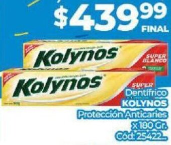 Diarco Dentifrico Kolynos 180g oferta