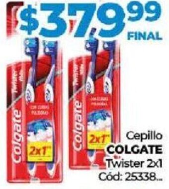 Diarco Cepillo Colgate Twister 2x1 oferta