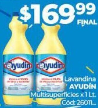 Diarco Lavandina Ayudín 1L oferta