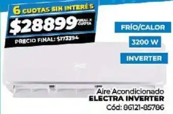 Diarco Aire Acondicionado Electra Inverter oferta