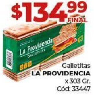 Diarco Galletitas La Providencia 303g oferta