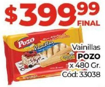 Diarco Vainillas Pozo 480g oferta