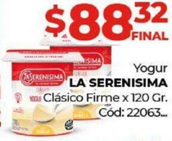 Diarco Yogur La Serenisima 120g oferta