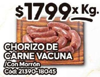 Diarco Chorizo de Carne Vacuna oferta