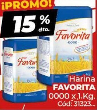 Diarco Harina Favorita 0000 x 1kg oferta
