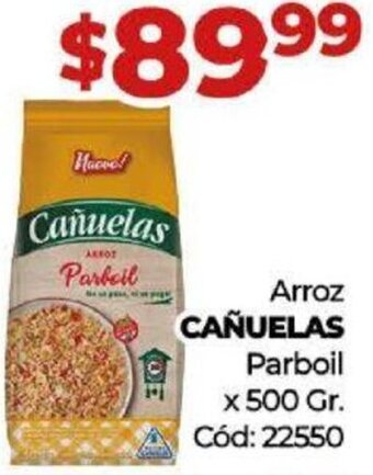 Diarco Arroz Cañuelas Parboil 500g oferta