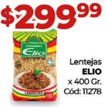 Diarco Lentejas Elio 400g oferta