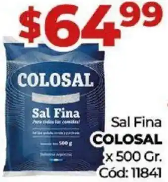 Diarco Sal FIna Colosal 500g oferta