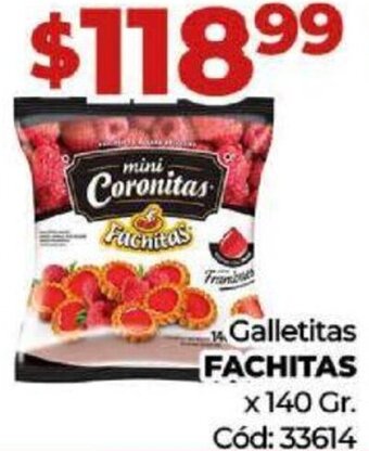 Diarco Galletitas Fachitas 140g oferta