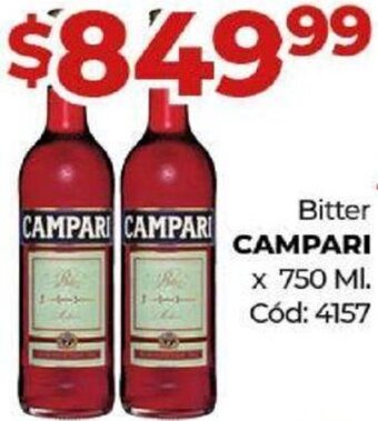 Diarco Bitter Campari 750ml oferta