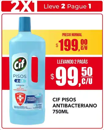 Cif Pisos Antibacteriano 750ml
