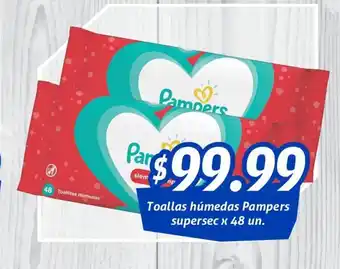 Gomez Pardo Pampers Toallas húmedas supersec x 48 un. oferta