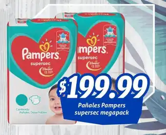 Gomez Pardo Pampers Pañales supersec megapack oferta