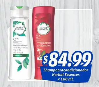 Gomez Pardo Herbal Essences Shampoo/acondicionador x 160 ml. oferta